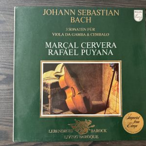Johann Sebastian Bach - Marçal Cervera, Rafael Puyana