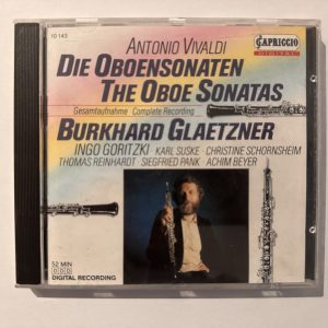 Antonio Vivaldi - Burkhard Glaetzner, Ingo Goritzki, Karl Suske, Christine Schornsheim, Siegfried Pank, Achim Beyer, Thomas Reinhardt
