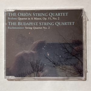 Orion String Quartet, Johannes Brahms / Budapest String Quartet, Sergei Rachmaninoff