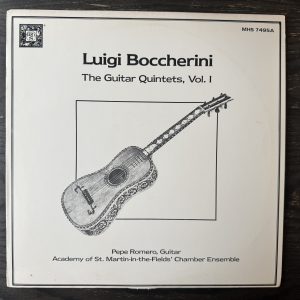 Luigi Boccherini, Pepe Romero, Academy Of St. Martin-in-the-Fields Chamber Ensemble